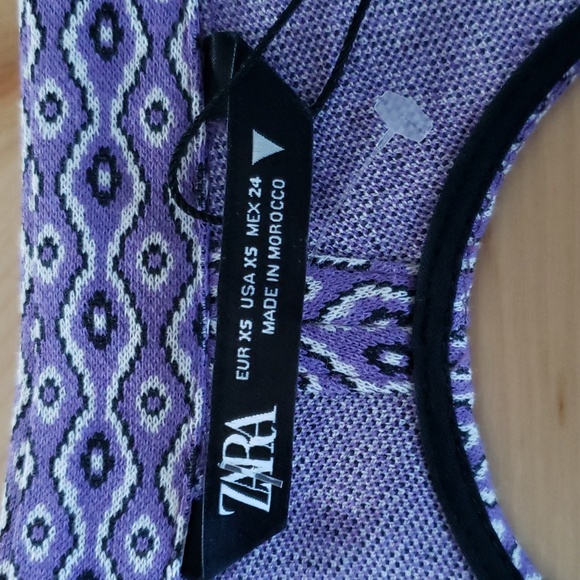 ZARA Geometric print bodysuit - Picture 7 of 12